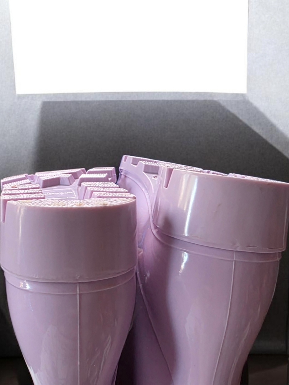 LIKE NEW PLANONE (39/ 8.5-9) Lilac Women’s Waterproof Rain Boots - Picture 8 of 13